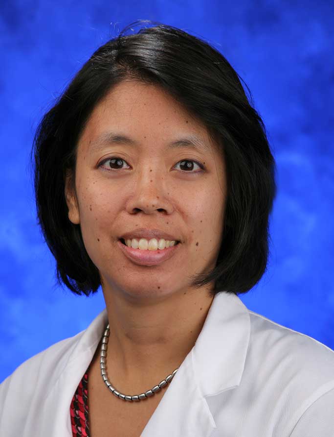 A head-and-shoulders photo of Allene S. Burdette, MD