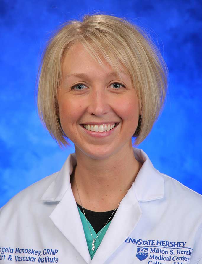 A head-and-shoulders photo of Angela M. Manoskey, CRNP