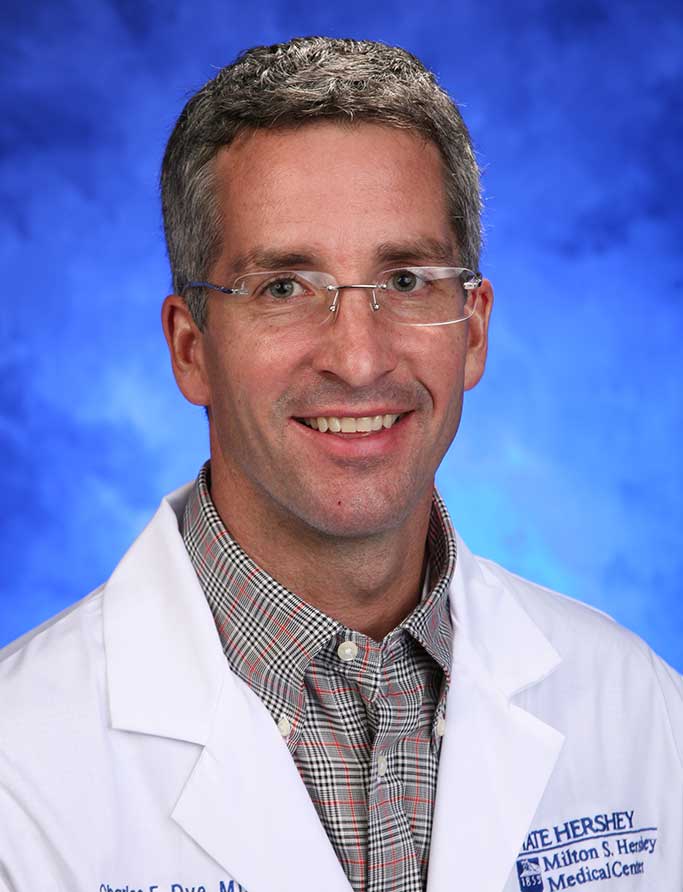 A head-and-shoulders photo of Charles E. Dye, MD
