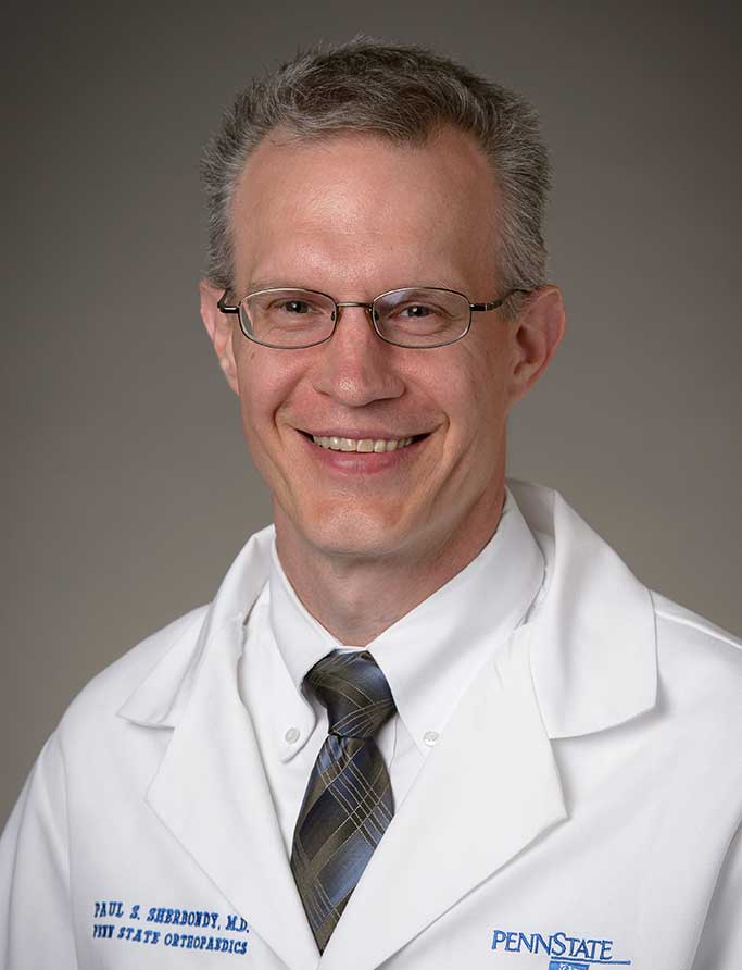 A head-and-shoulders photo of Paul Sherbondy, MD