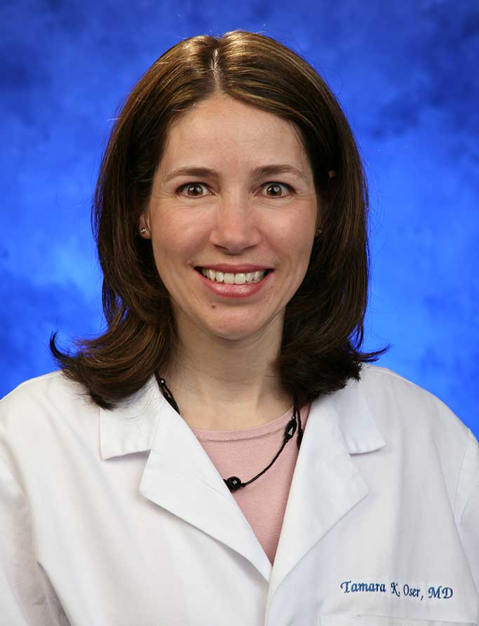 Tamara K. Oser, M.D. Tamara K. Oser, M.D.
